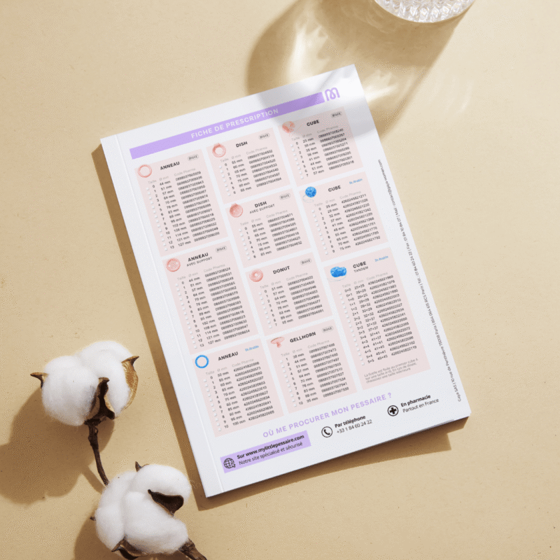 Lot de 25 fiches de prescription